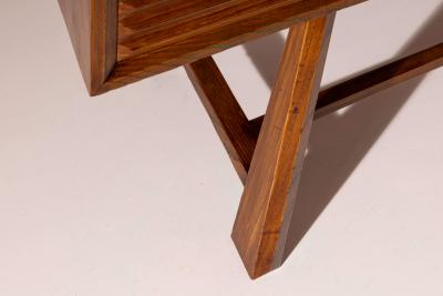A grissinato sideboard in chestnut wood Italy late 1940s