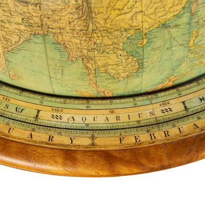 A large 30 inch W A K Johnston library globe
