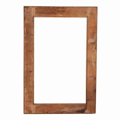 A large English carved pine frame C 1880