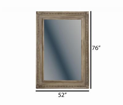 A large French painted mirror C 1920 