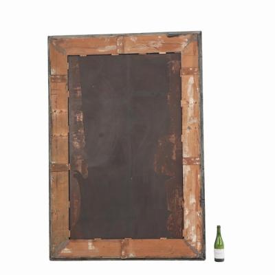 A large French painted mirror C 1920 