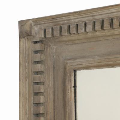 A large French painted mirror C 1920 