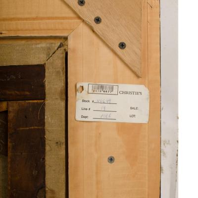 A large and impressive 19th Century painting on canvas depicting ships 