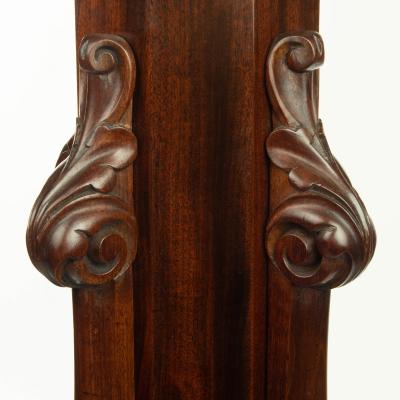 A large mahogany lectern by Yabsley of Plymouth
