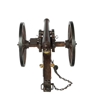 A late 19th century scale model of field cannon