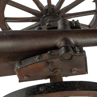 A late 19th century scale model of field cannon
