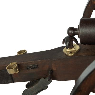 A late 19th century scale model of field cannon