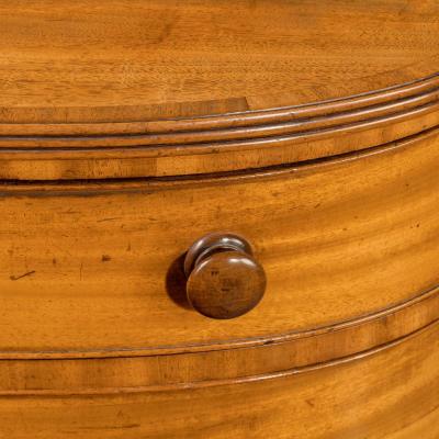 A late Regency mahogany side cabinet