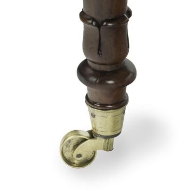 A late Regency mahogany stool