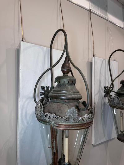 A pair of 19th Century Street lanterns