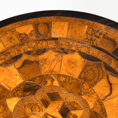 A pair of Anglo Indian specimen top occasional tables