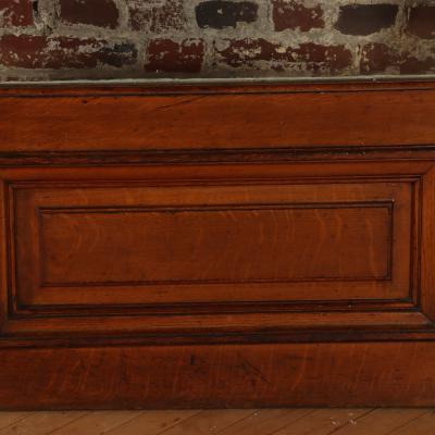 A pair of French oak doors C 1900