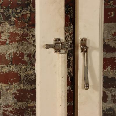 A pair of French oak doors C 1900