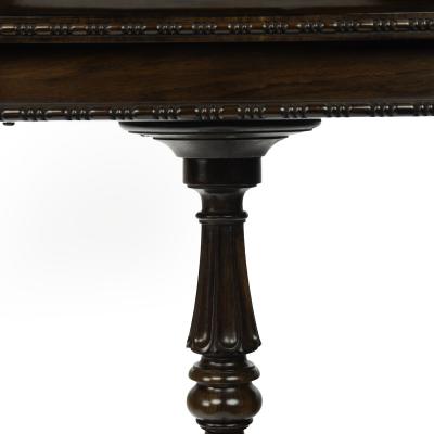 A pair of George IV rosewood flower or crocus tables attributed to Gillows