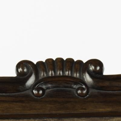 A pair of George IV rosewood flower or crocus tables attributed to Gillows