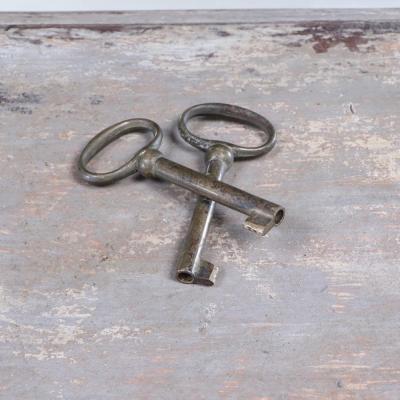 A pair of Italian 18th Century painted walnut servers