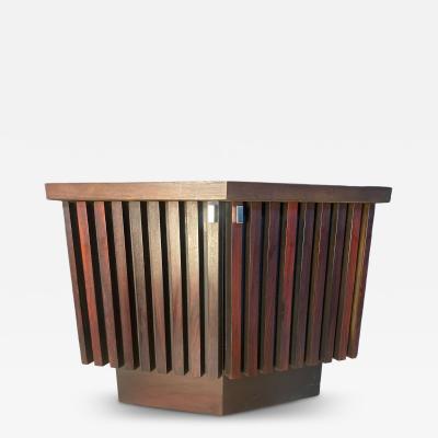 A pair of Lane Tower Suite Nightstands designed by Dave Parmalee 1970s