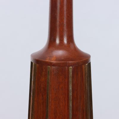 A pair of Mid Century Modern table lamps by G Thurston circa 1950 