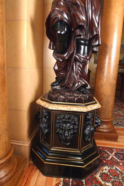 A pair of Venetian blackamoors