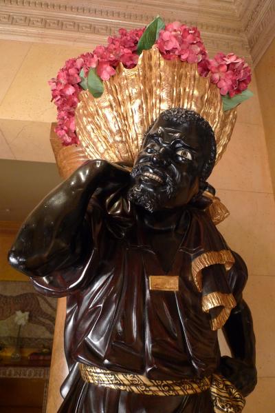 A pair of Venetian blackamoors