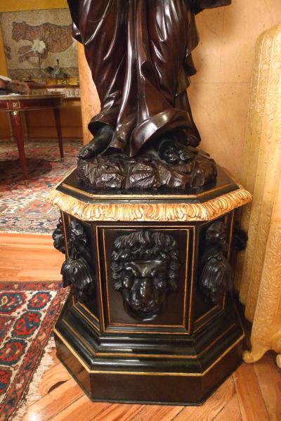 A pair of Venetian blackamoors