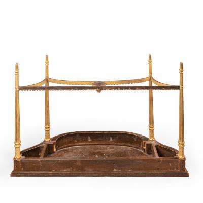 A pair of Victorian Hepplewhite style satinwood console tables