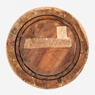 A pair of gilded circular mirrors HMS Blanche Battle of Copenhagen 