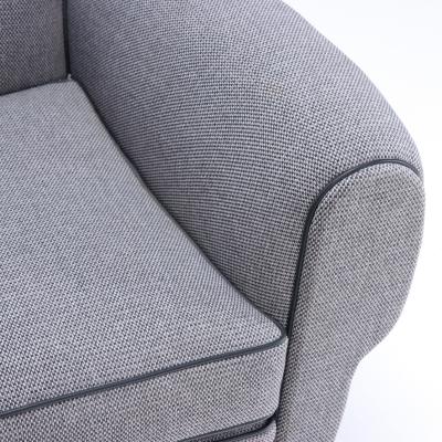 A pair of newly restored and upholstered French Art Deco club chairs C 1940 