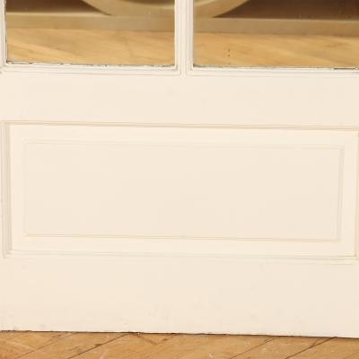 A pair of painted French doors C 1900 