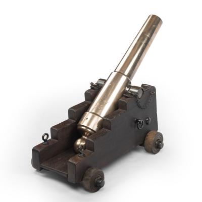 A pair of ships Bronze Cannon from the S V Jura 1875