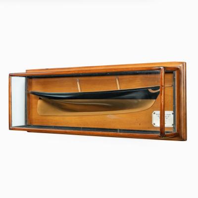 A presentation model of America s Cup winner America by G L Watson