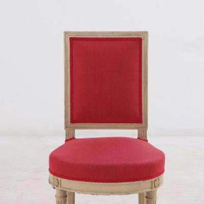 A quality set of six French Louis XVI style dining chairs C 1920 