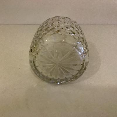 A set of 3 cut crystal decanters or available individually 