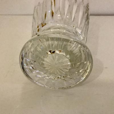A set of 3 cut crystal decanters or available individually 