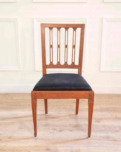 A set of 6 period Gustavian Scandinavian Chairs