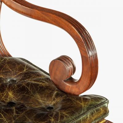 A set of Regency mahogany metamorphic library steps