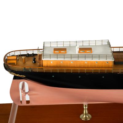A shipyard model of the liner Nippon Moru dated 1898