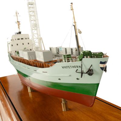 A shipyard model of the survey and site investigation ship M V Whitehorn