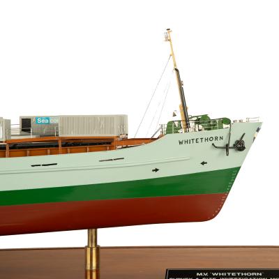 A shipyard model of the survey and site investigation ship M V Whitehorn