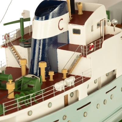 A shipyard model of the survey and site investigation ship M V Whitehorn