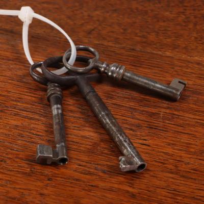A substantial French or Belgian carved oak sideboard or buffet 18th C 