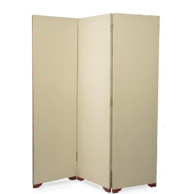 A unusual screen with United States Naval Insignia of Presidential interest