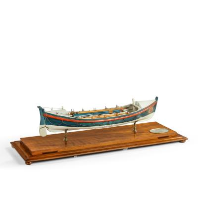A very fine model of the first Flamborough lifeboat St Michael s Paddington