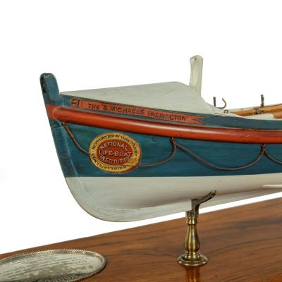 A very fine model of the first Flamborough lifeboat St Michael s Paddington