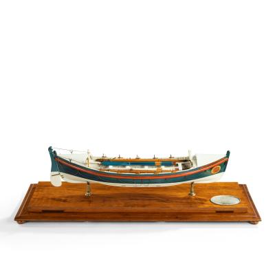 A very fine model of the first Flamborough lifeboat St Michael s Paddington