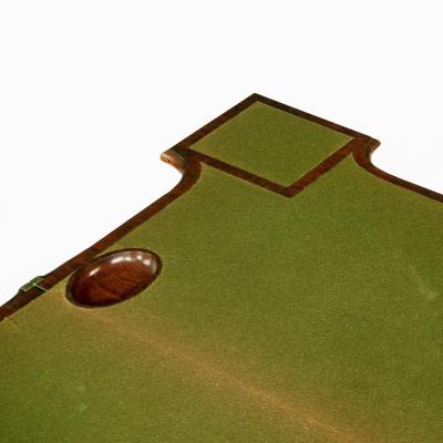 A very fine pair of George III mahogany concertina action card tables