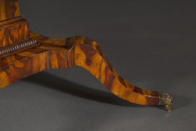 A very rare large regency laburnum center or breakfast table