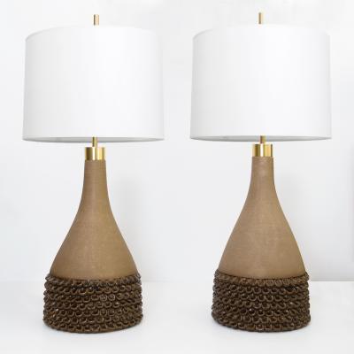 AAGE RASMUS Selsbo Large SELSBO KERAMIK LAMPS BY AAGE RASMUS SELSBO SWEDEN 1960S