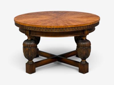 AB Slutarps M belindustri Swedish Grace Coffee Table Mahogany Sweden 1930s