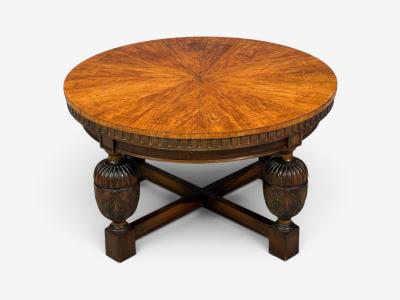 AB Slutarps M belindustri Swedish Grace Coffee Table Mahogany Sweden 1930s